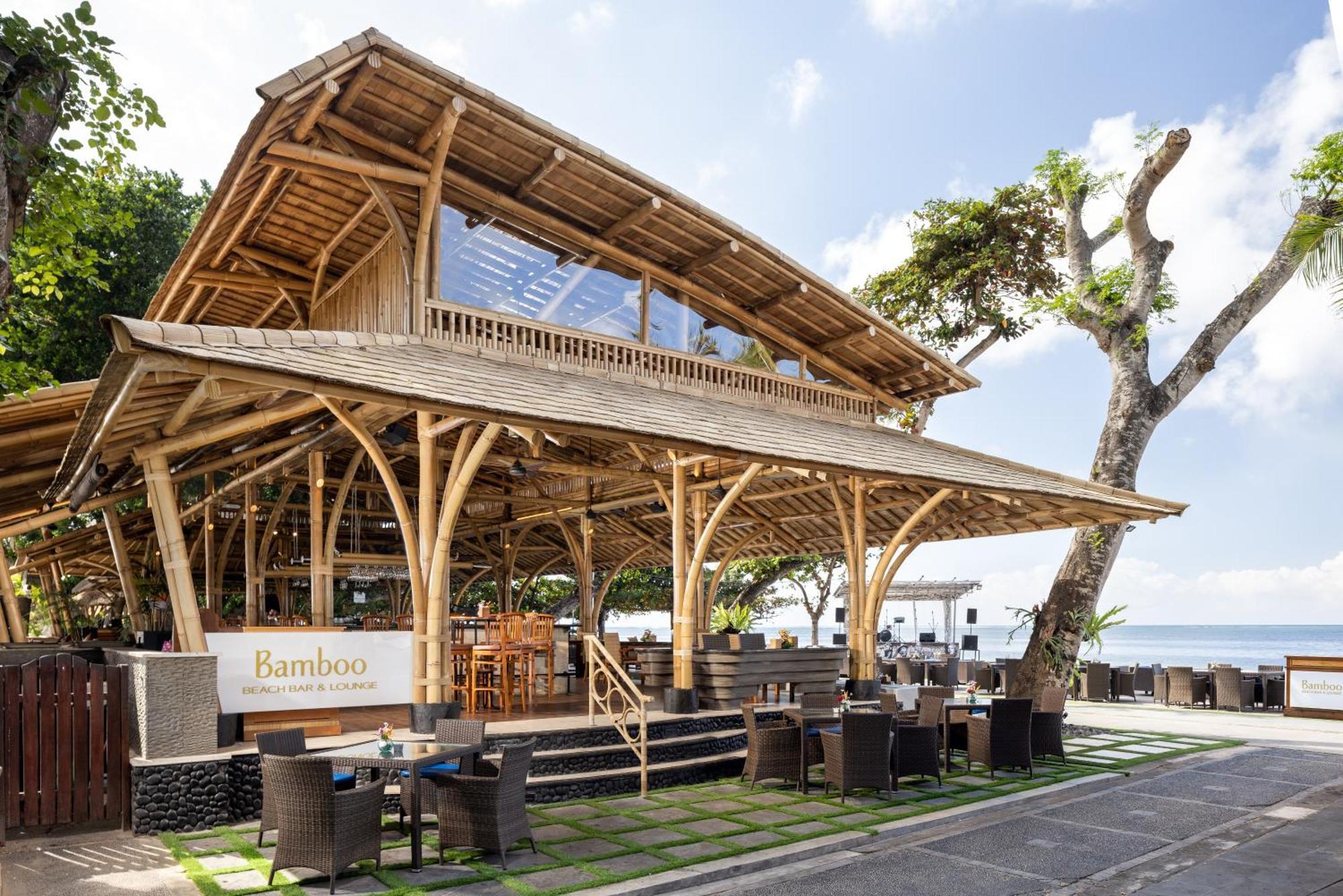 Prama Sanur Beach Bali Εξωτερικό φωτογραφία Bamboo restaurant in Bali