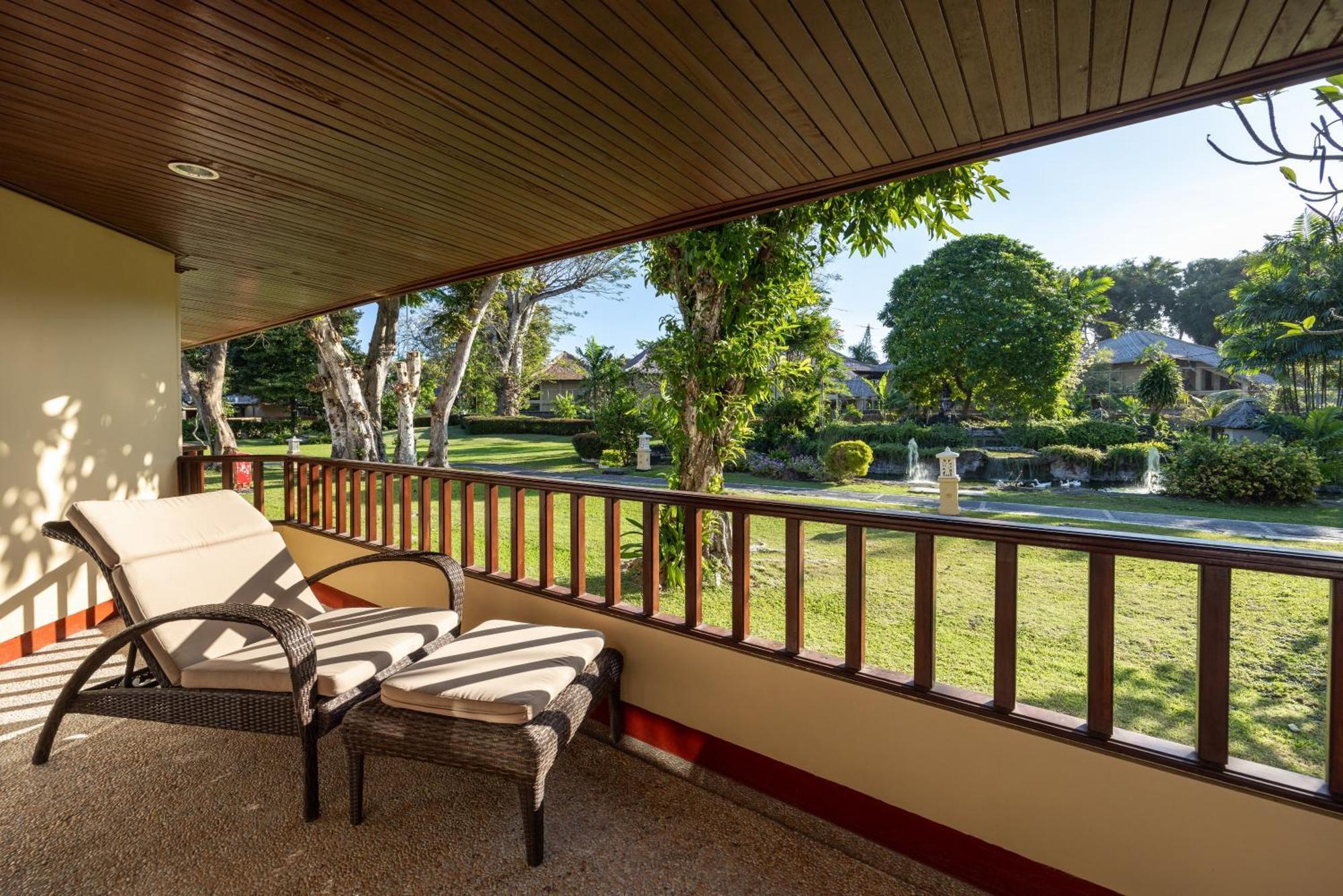 Prama Sanur Beach Bali Εξωτερικό φωτογραφία A view of the grounds from a guest room